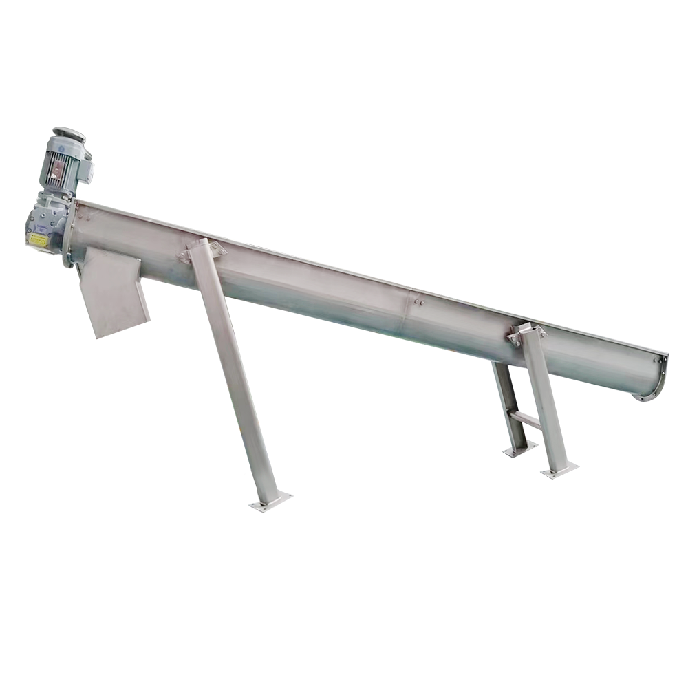 Lumpur otomatis sepenuhnya axleless spiral conveyor qxwz